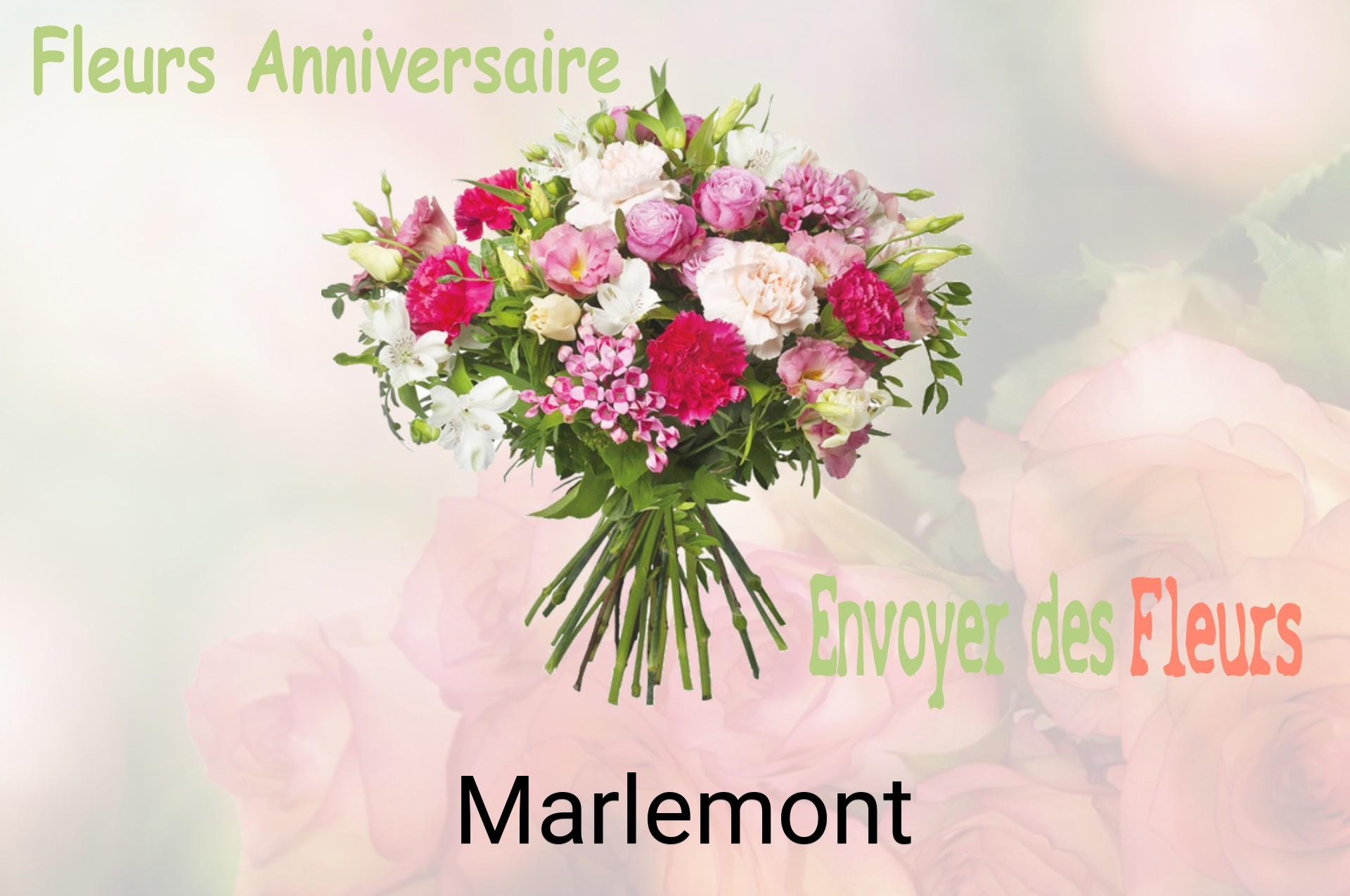 Bouquet de fleurs d’anniversaire livré à Marlemont